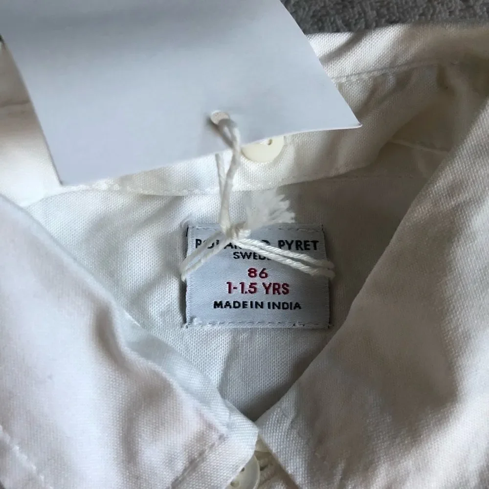 Polarn O. Pyret vest, shirt & pants set